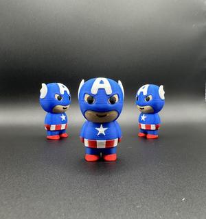 Captain America Chibi