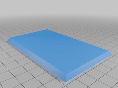 60x100 base for miniature games