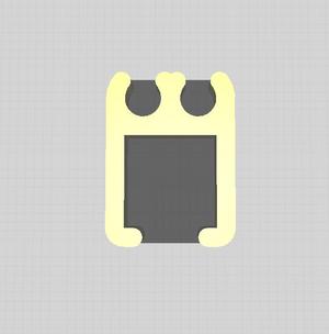 Double wire holder for fifine a6t arm