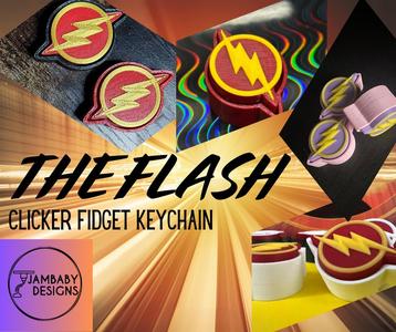 The FLASH Fidget Clicker and Keychain