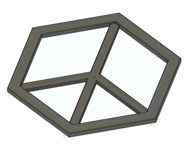 Toyota Tundra Hex Peace 2D Cube