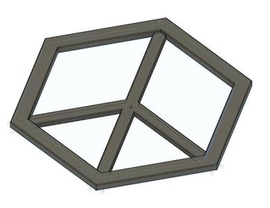 Toyota Tundra Hex Peace 2D Cube