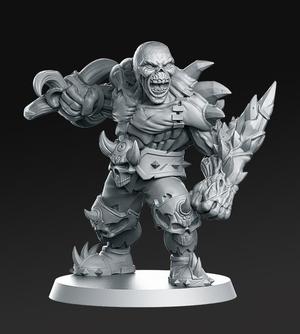 013 Eternals Flesh Golem Fantasy Football 32mm