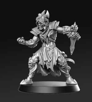 Rochard - Dark Priest - 32mm - DnD -