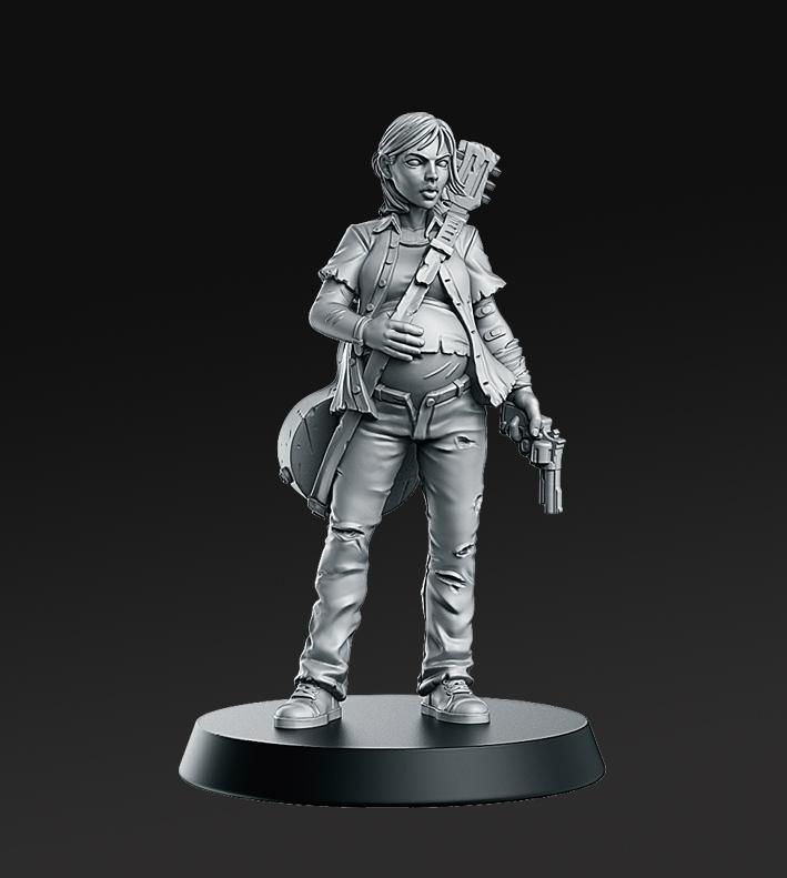 Juno - From Wasteland - 32mm - DnD -