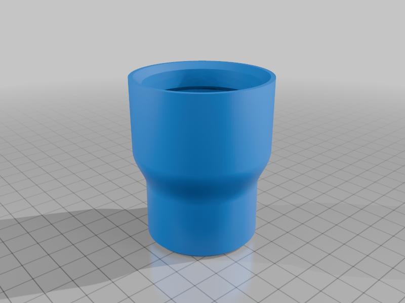 Customizable Rockler Dust Right Click-Connect Adapter