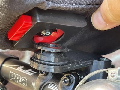 Crivit bike smartphone holder clip adaptor