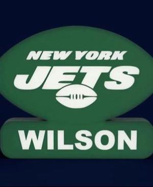 N.Y. Jets Sign - LED Strip Compatible