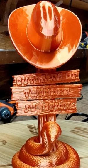 Cowboy Snake Trophy