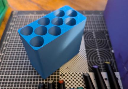 DSPIAE Acrylic Marker Holder (gridfinity)