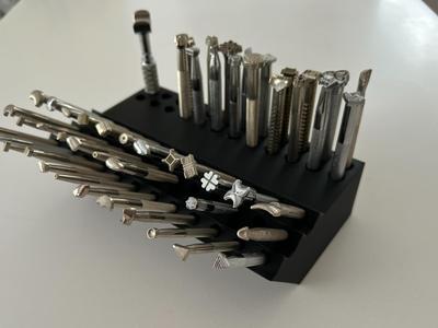 Tool/leather stamp holder