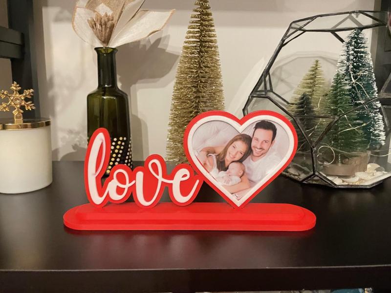 "Love" Photo Frame