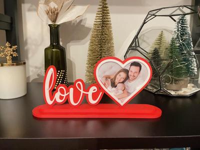 "Love" Photo Frame