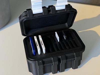 SD Card Box (NO SCREWS) - Easy Assembly