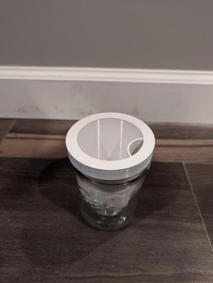 Self Watering Planter Insert for Wide Mouth Mason Jar