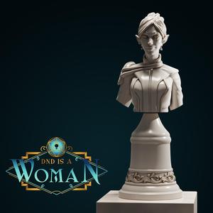Elf Rogue - Roshia - Bust