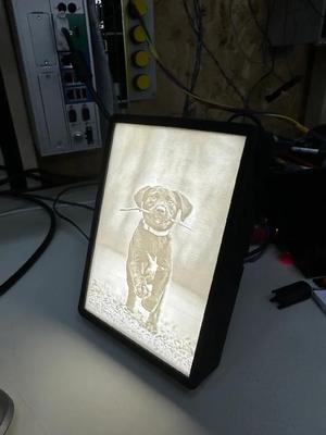 Bambu Labs Lithophane Deep Frame   