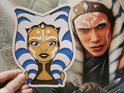 Star Wars (Inspired) "Togruta Jedi" HueForge Ahsoka Tano