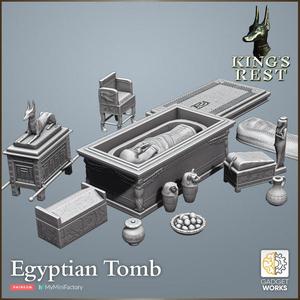 Egyptian Tomb Scatter - King's Rest