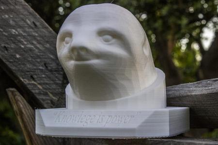 "Knowlege is power" - Astro Sloth
