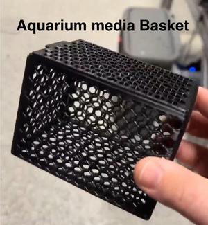 Aquarium Media Basket Large ~3x3x4.25in