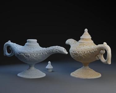 Genie in a Lamp - Lantern   