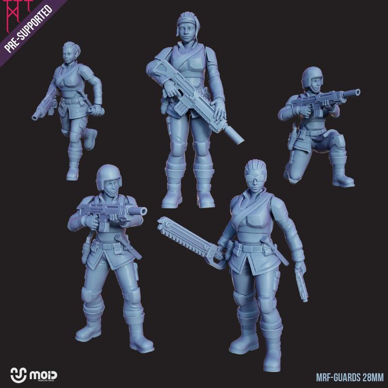 FRU female soldiers