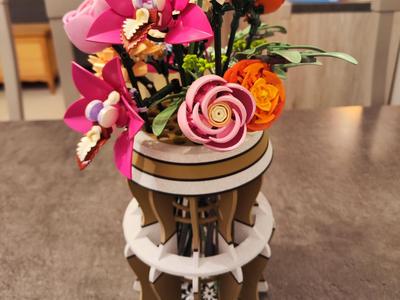 Contemporary Brick Flower Vase
