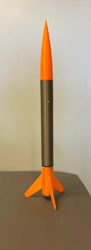UP1801 Model Rocket - Launch with or without Altimeter   