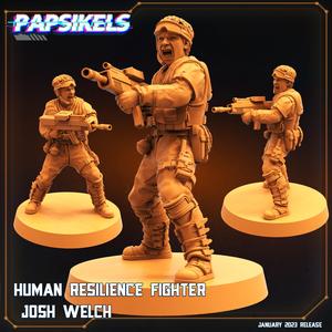 HUMAN RESILIENCE FIGHTER JOSH WELCH