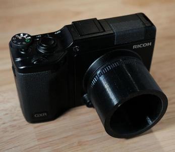 Ricoh GXR filter adapter   
