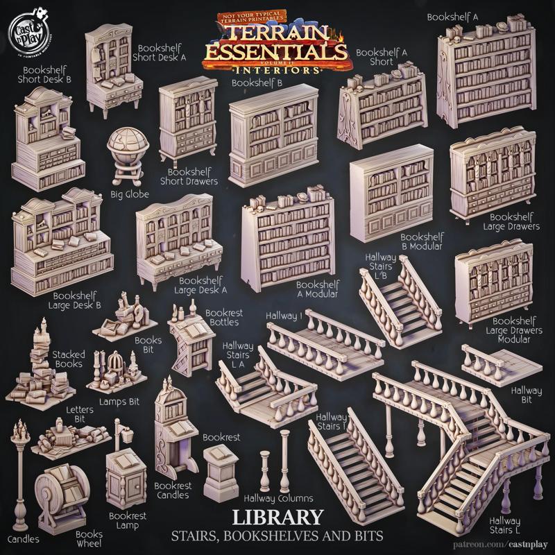 Library Set (Pre-Supported)