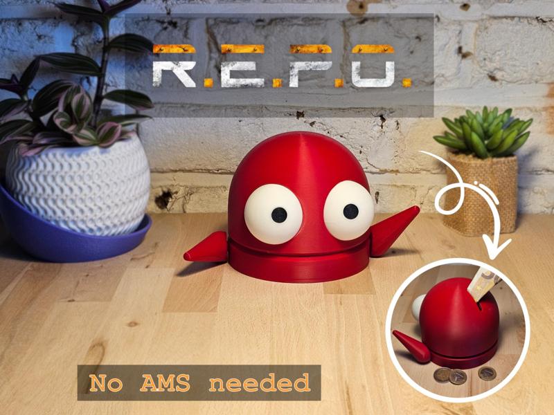 R.E.P.O. robot - coin bank & storage box