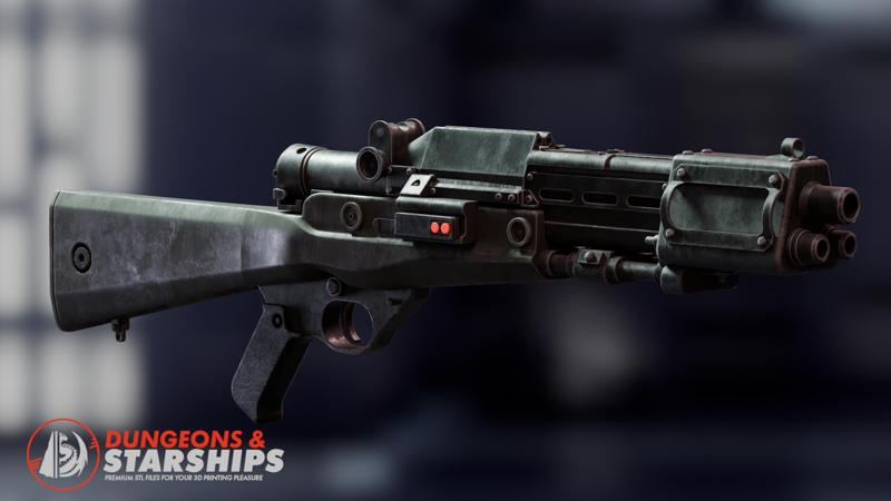 TL-50 Heavy Repeater Blaster - Star Wars