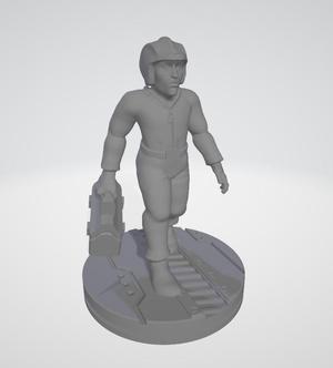 Sci-Fi 30mm - Technician with Toolbox 