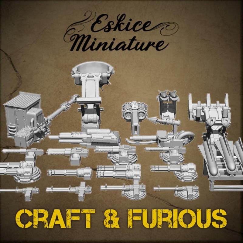 ARMES POUR VEHICULES, mega pack - Post apo death race - 1/64