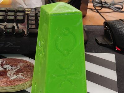 Necron obelisk terrain