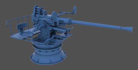 Bofors 40mm - Personal license - 1-72 scale