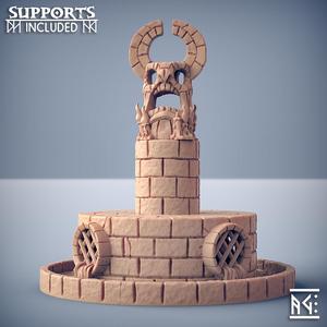 Melmor Shrine - Plague-Mine Kobolds Terrain Piece