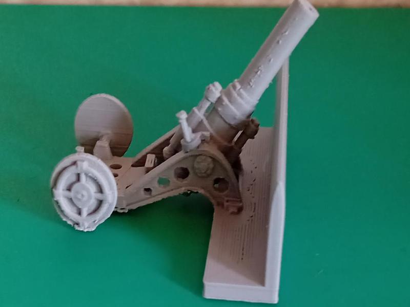 Wargaming Artillery - 28 mm scale mortar