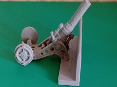 Wargaming Artillery - 28 mm scale mortar