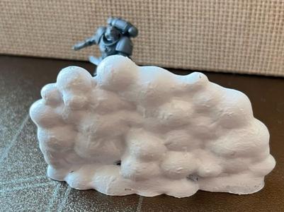 Wall of Fog Barricade Terrain for Wargaming