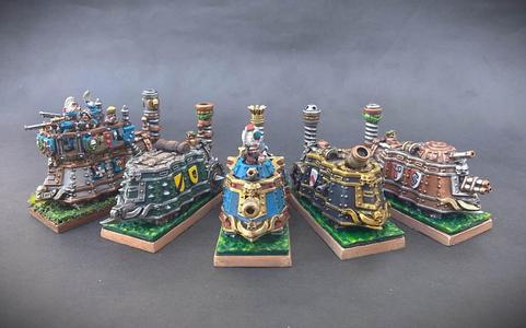 Rules for Steam Tanks Variants 