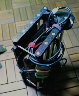 Gridfinideck - A Gridfinity Cyberdeck Mobile Platform