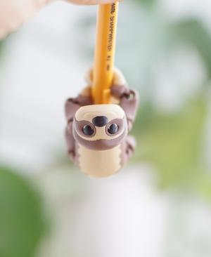 Slinky Sloth - Articulated Fidget Sloth - Ludo 3D Printed Flexy Fidget Toy