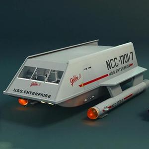 Galileo II Shuttlecraft - STL files for 3D Printing | Assembly + Active