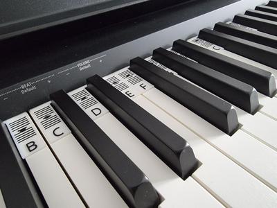 Piano Key Guide for Begginers