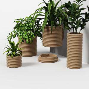 EXTRUSION Collection - Planter Set