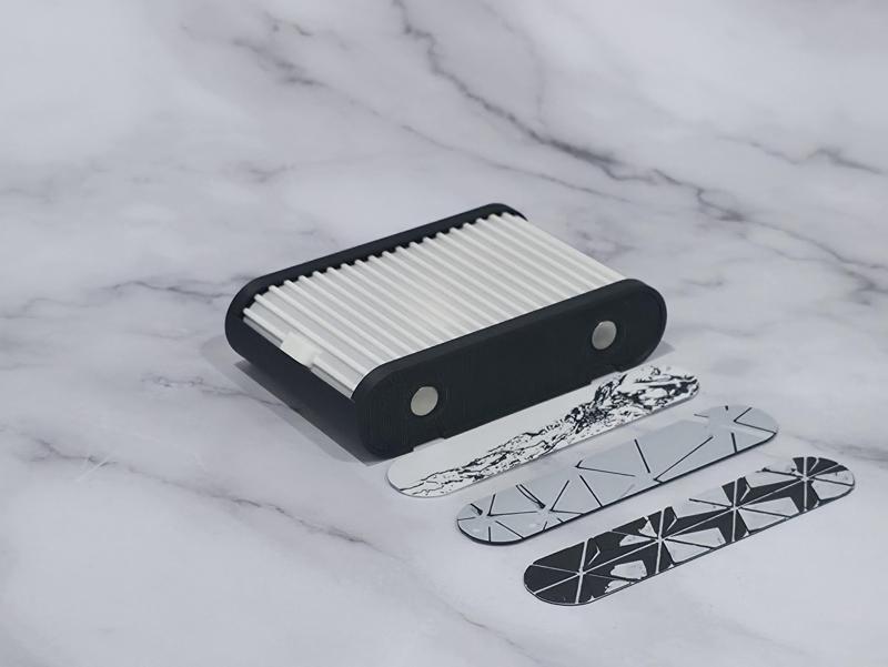 Slider Box with Interchangeable Images - Organizer Storage