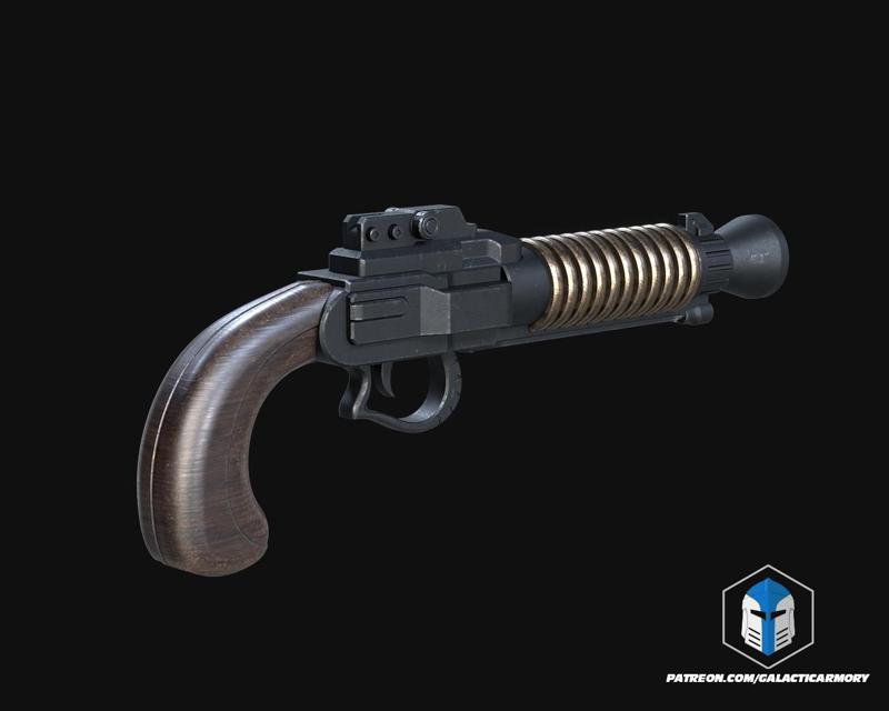 Skeleton Crew Blaster - 3D Print Files